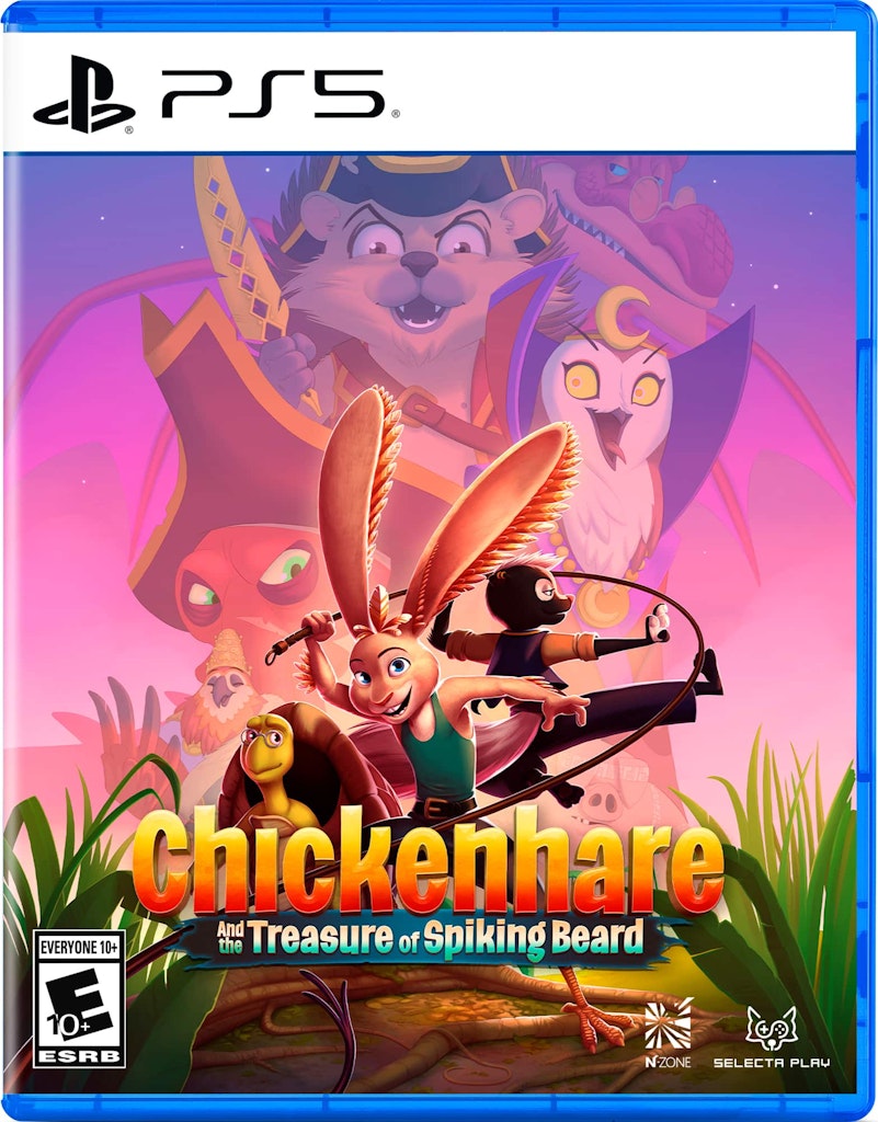 Chickenhare and the Treasure of the Dark Hamster PlayStation 5: $39.99
