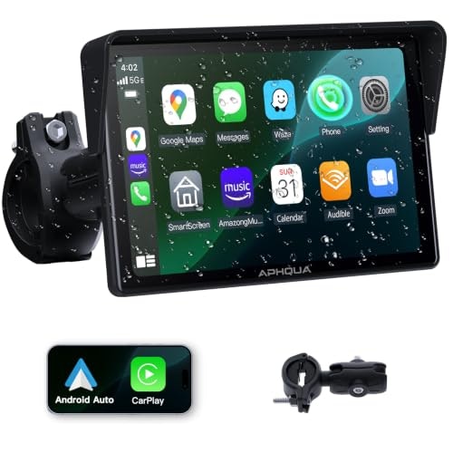 Aphqua 5-inch Motorcycle CarPlay & Android Auto Display: $93.49 Aphqua 5-inch Motorcycle CarPlay & Android Auto Display: $93.49