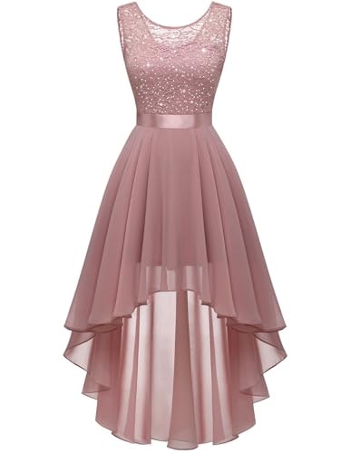 Women's Lace Sequin Hi-Lo Bridesmaid Dress: $38.07 Women's Lace Sequin Hi-Lo Bridesmaid Dress: $38.07