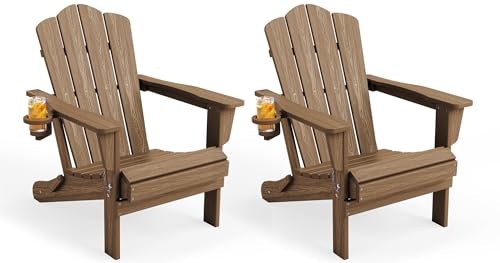 Kingyes Folding Adirondack Chair 2-Pack: $165.74 Kingyes Folding Adirondack Chair 2-Pack: $165.74