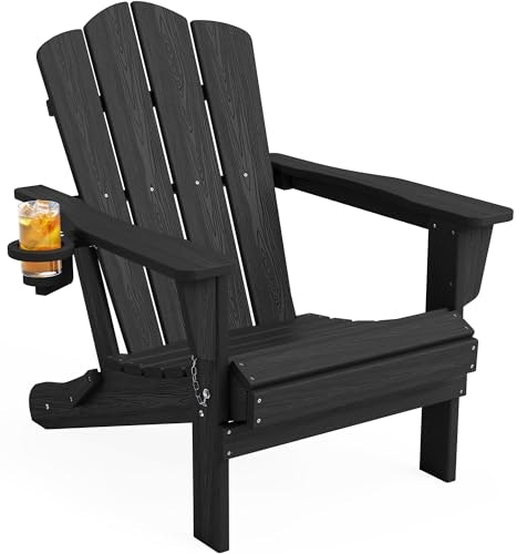 Kingyes Folding Adirondack Chair: $80.74 Kingyes Folding Adirondack Chair: $80.74