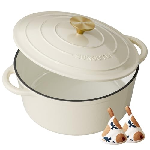 Enameled 6-Quart Cast Iron Dutch Oven: $34.70 Enameled 6-Quart Cast Iron Dutch Oven: $34.70
