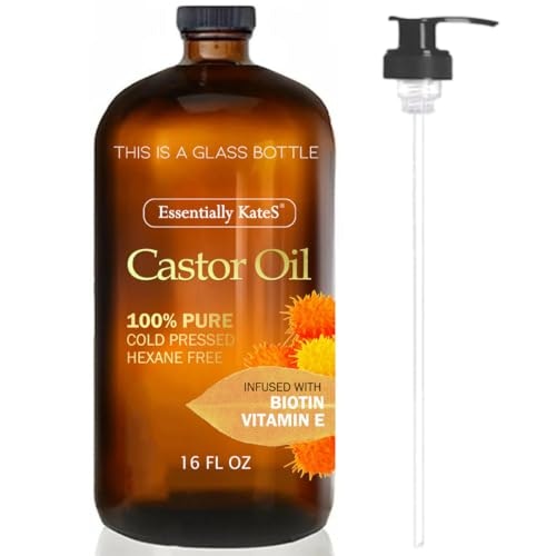Essentially KateS 16-oz. Castor Oil with Biotin and Vitamin E: $13.23 Essentially KateS 16-oz. Castor Oil with Biotin and Vitamin E: $13.23
