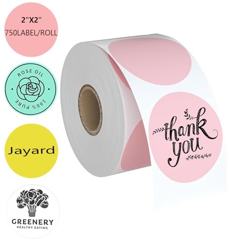 2-inch Thermal Printer Label Roll (750-Count): $7.64 2-inch Thermal Printer Label Roll (750-Count): $7.64