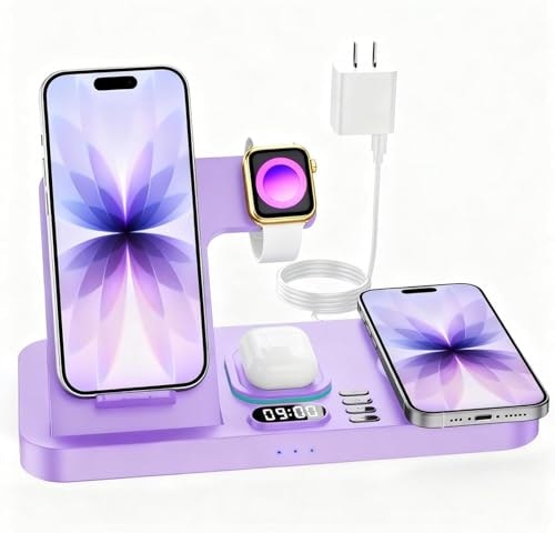Dual Phone Foldable Wireless Charging Station: $35.99