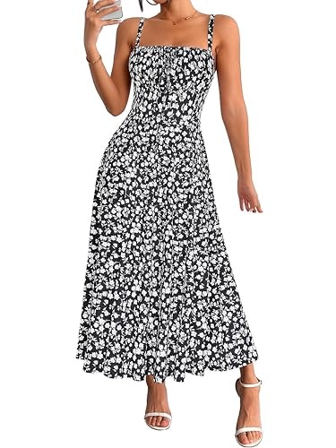 Yathon Floral Milkmaid Midi Dress: $33.98 Yathon Floral Milkmaid Midi Dress: $33.98