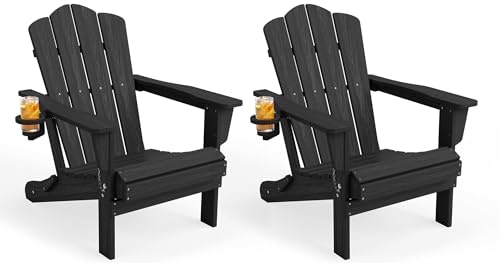 Kingyes Folding Adirondack Chair 2-Pack: $160.18 Kingyes Folding Adirondack Chair 2-Pack: $160.18