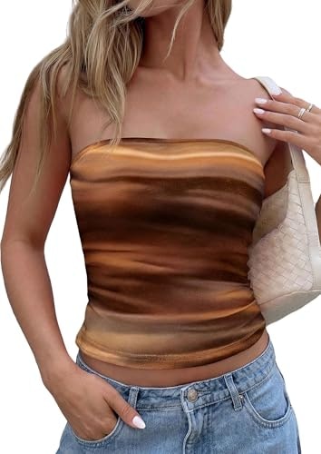 Prettygarden Women's Floral Tube Top: $9.97