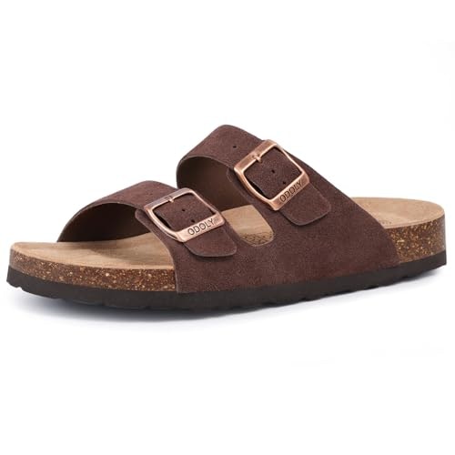 Odoly Unisex Cork Footbed Slide Sandals: $26.98