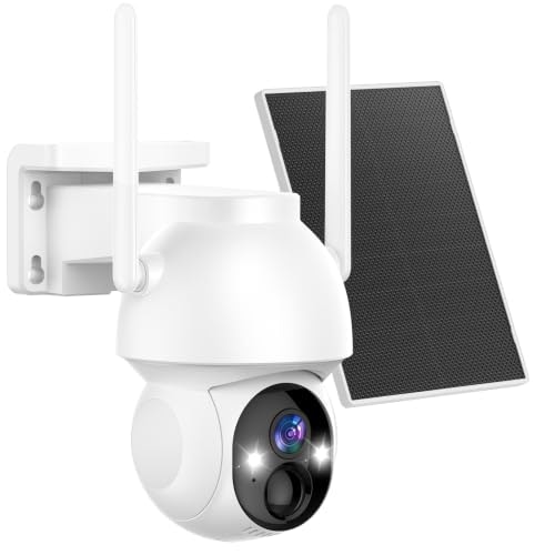 Allweviee 2K Solar-Powered Wireless PTZ Security Camera: $50.99 Allweviee 2K Solar-Powered Wireless PTZ Security Camera: $50.99