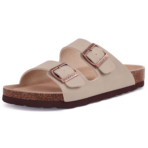 Odoly Unisex Cork Footbed Slide Sandals: $24.98