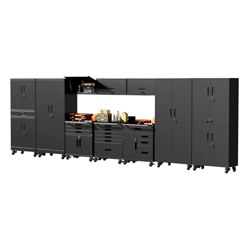 Flixelio 10-Piece Garage Storage Cabinet System: $1,529.99 Flixelio 10-Piece Garage Storage Cabinet System: $1,529.99