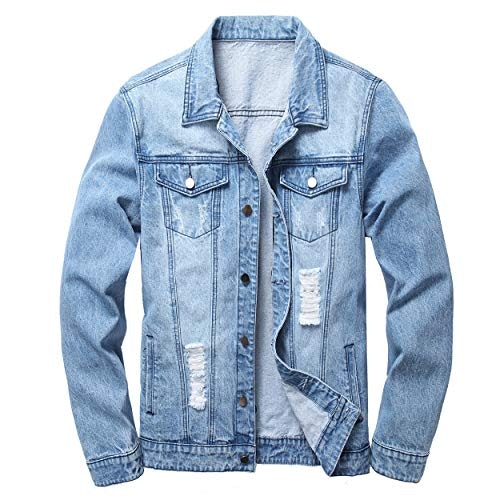 Qimyum Men's Jean Jacket: $16.99 Qimyum Men's Jean Jacket: $16.99