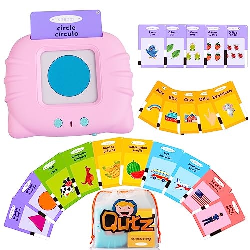 QuTZ Bilingual English and Spanish Learning Flash Cards 275-Count: $15 QuTZ Bilingual English and Spanish Learning Flash Cards 275-Count: $15