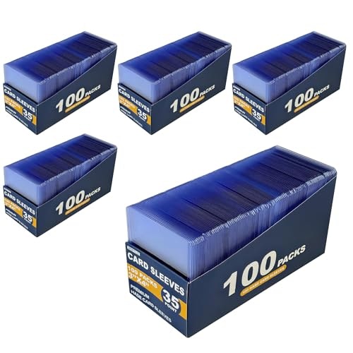 Nixitlo Card Toploaders 500-Pack: $33.99 Nixitlo Card Toploaders 500-Pack: $33.99