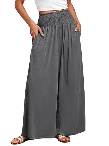 Anrabess Women's High-Waisted Wide-Leg Palazzo Pants: $19.98 Anrabess Women's High-Waisted Wide-Leg Palazzo Pants: $19.98