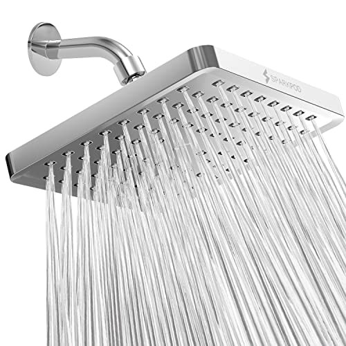 SparkPod 8-Inch Square Rain Shower Head: $45.04 SparkPod 8-Inch Square Rain Shower Head: $45.04