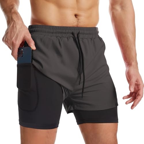 Surenow Men's 2-in-1 Workout Shorts: $19.74 Surenow Men's 2-in-1 Workout Shorts: $19.74