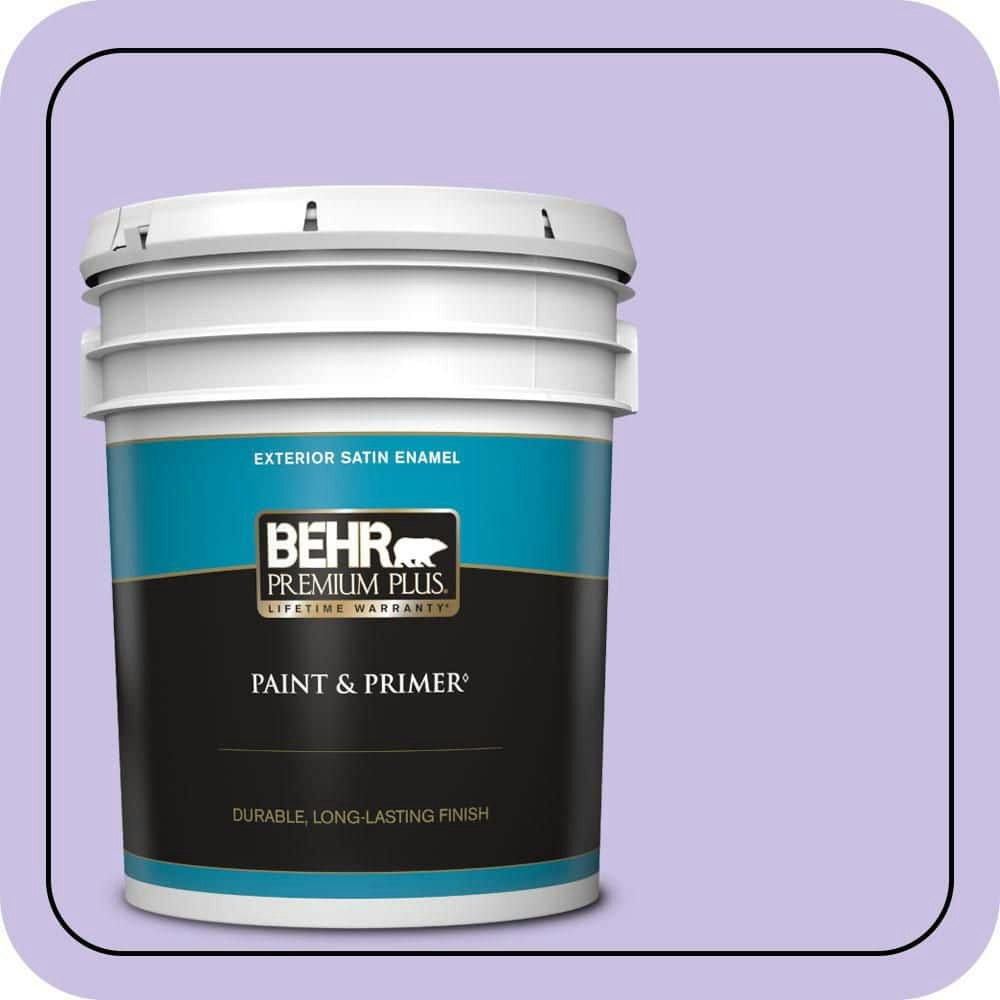 Behr Party Hat Satin Enamel Exterior Paint and Primer 5-Gallon: $225 Behr Party Hat Satin Enamel Exterior Paint and Primer 5-Gallon: $225