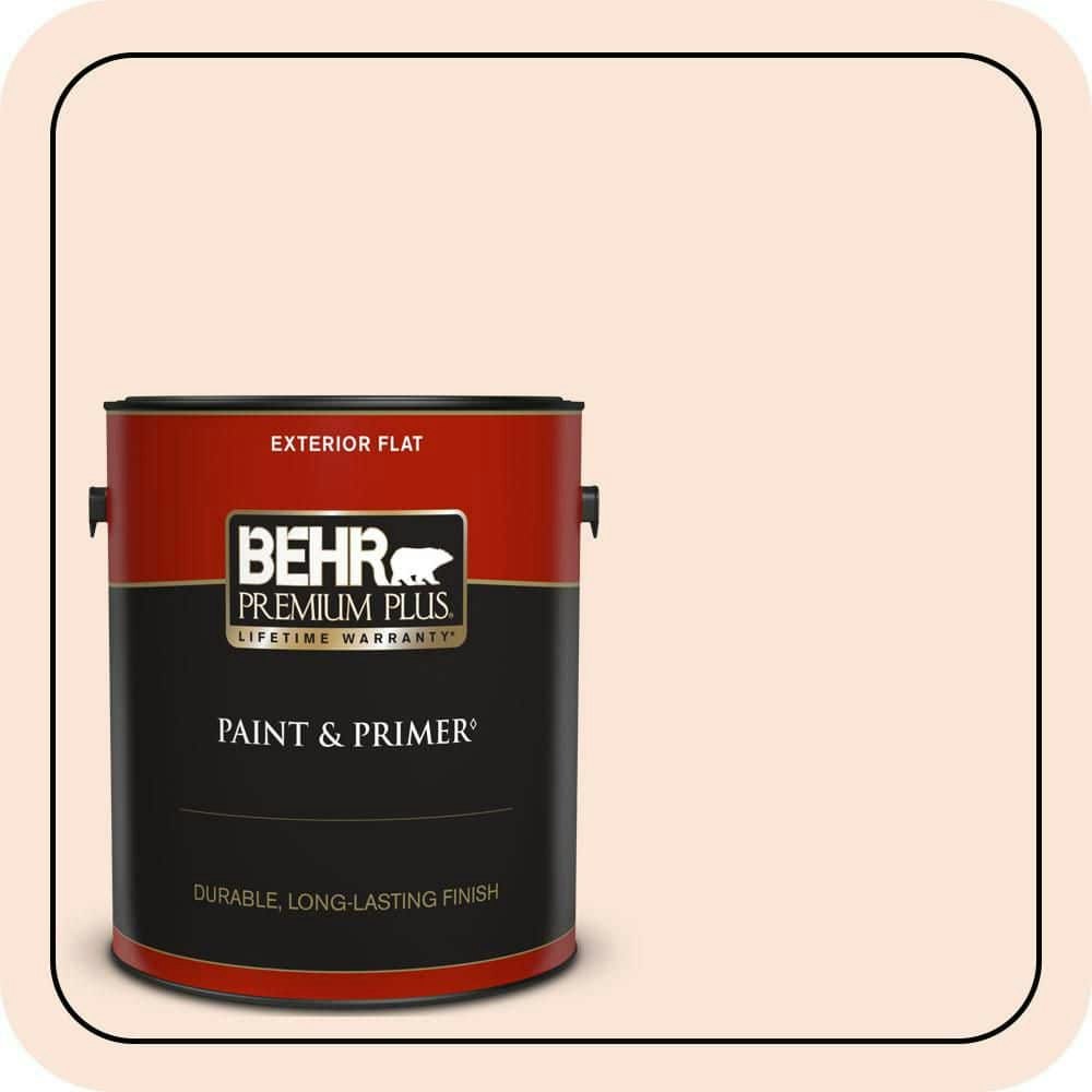 Cool Cream Flat Exterior Paint & Primer 1-Gallon: $47.98 Cool Cream Flat Exterior Paint & Primer 1-Gallon: $47.98