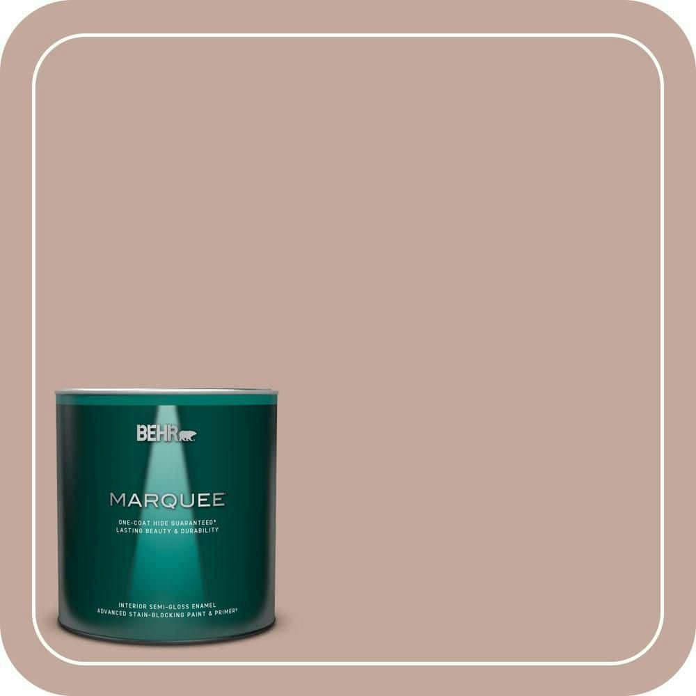 Home Decorators Collection Patchwork Pink 1-Quart Semi-Gloss Enamel Interior Paint and Primer: $29.98