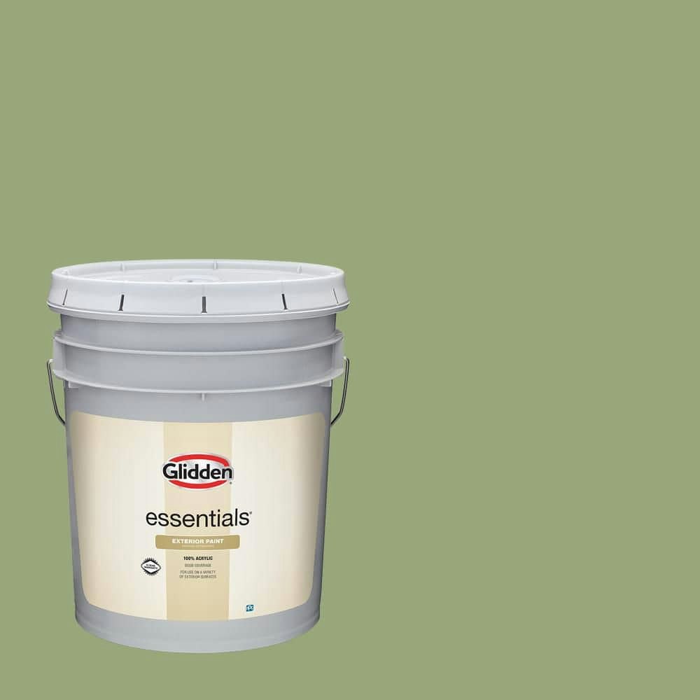 PPG 5-Gallon Guacamole Flat Exterior Paint: $127