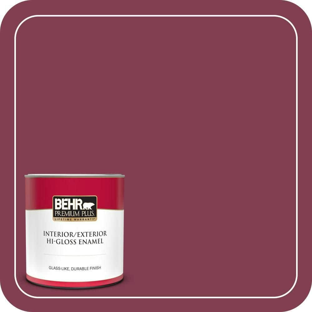 Exotic Flowers Hi-Gloss Enamel Interior and Exterior Paint and Primer 1-Quart: $21.48 Exotic Flowers Hi-Gloss Enamel Interior and Exterior Paint and Primer 1-Quart: $21.48