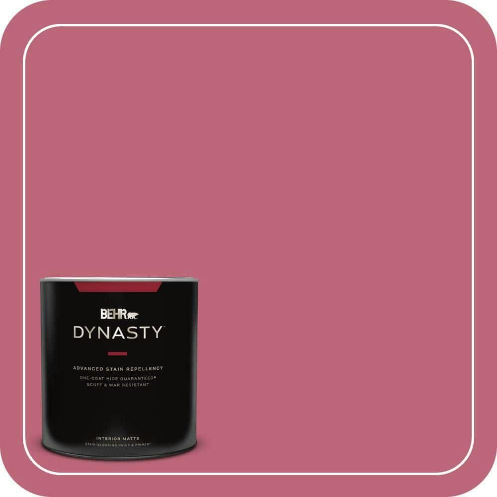 1-Quart Mulberry Matte Interior Stain-Blocking Paint and Primer: $31.98