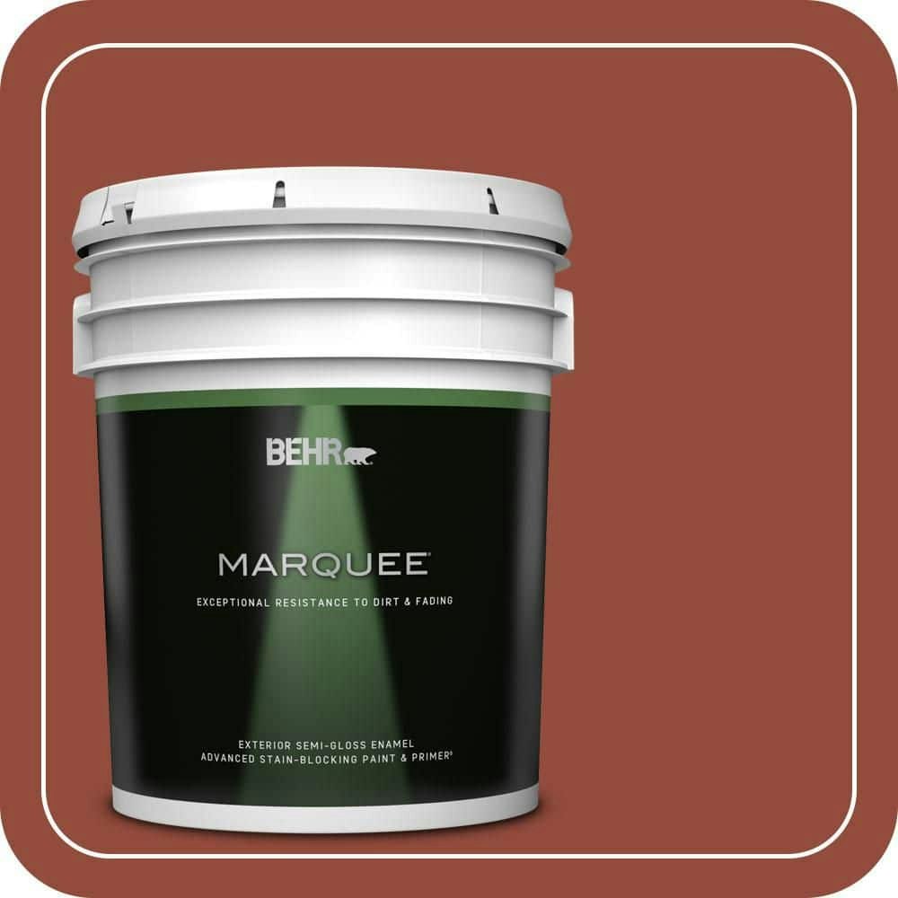 Behr New Brick Semi-Gloss Exterior Paint & Primer 5-Gallon: $335 Behr New Brick Semi-Gloss Exterior Paint & Primer 5-Gallon: $335