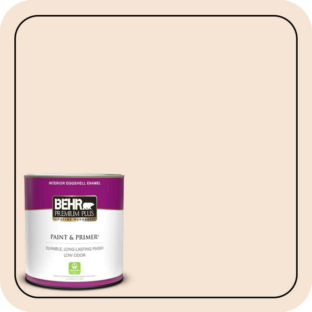 Almond Kiss Eggshell Enamel Interior Paint and Primer 1-Quart: $18.48 Almond Kiss Eggshell Enamel Interior Paint and Primer 1-Quart: $18.48