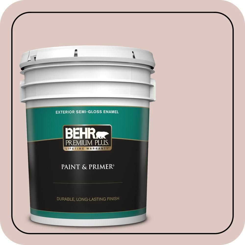 Behr 5-Gallon Pink Semi-Gloss Exterior Paint and Primer: $235 Behr 5-Gallon Pink Semi-Gloss Exterior Paint and Primer: $235