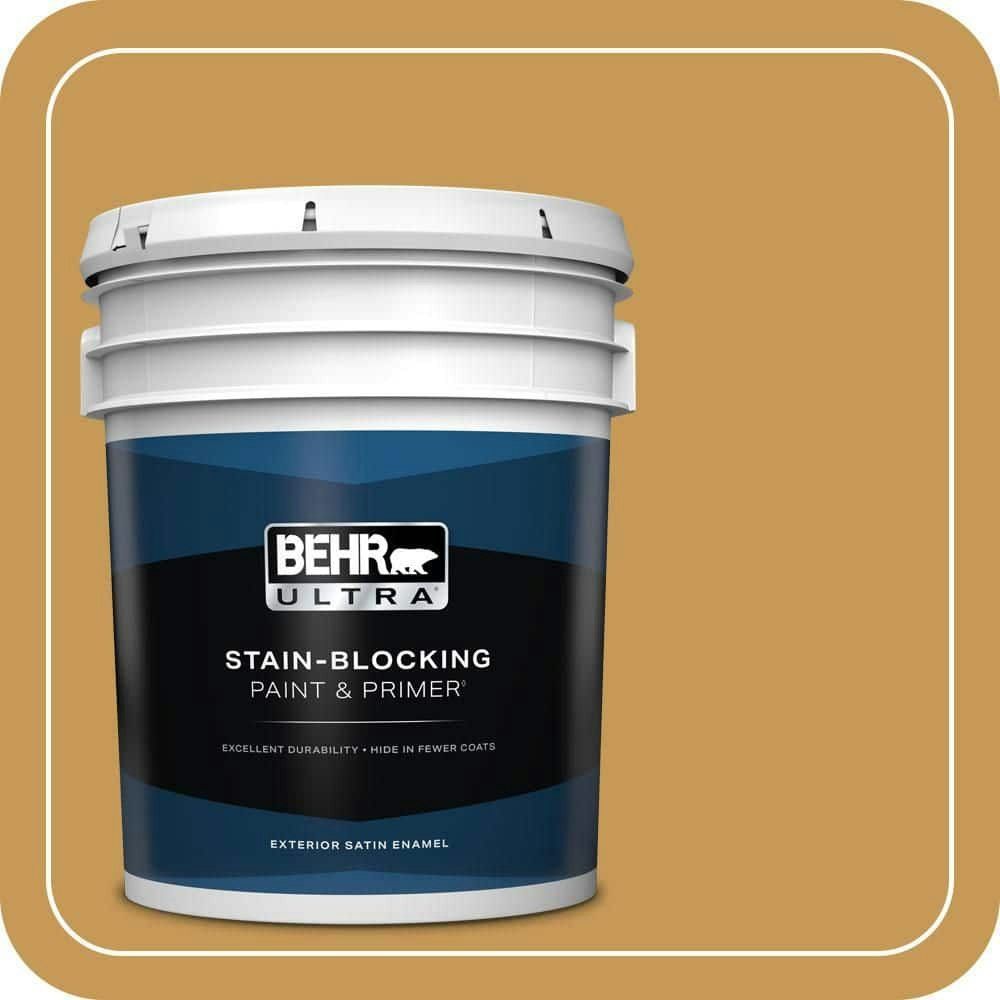 5-Gallon Amber Glass Satin Enamel Exterior Paint and Primer: $283 5-Gallon Amber Glass Satin Enamel Exterior Paint and Primer: $283