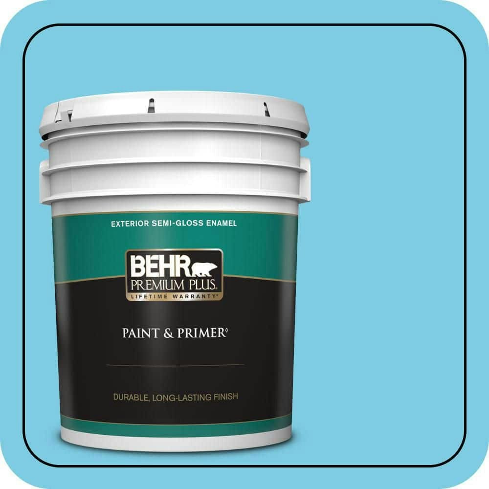 Behr Big Chill Semi-Gloss Exterior Paint and Primer 5-Gallon: $235 Behr Big Chill Semi-Gloss Exterior Paint and Primer 5-Gallon: $235