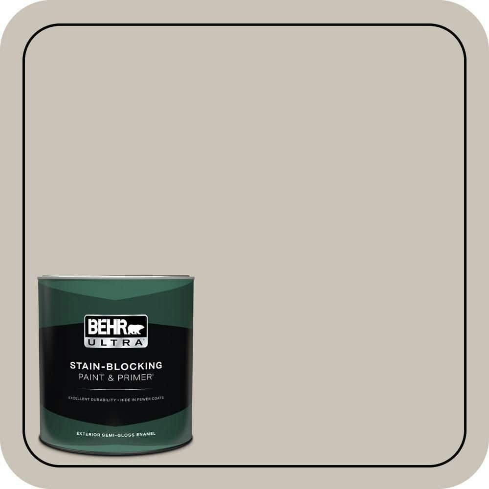 Doeskin Gray Semi-Gloss Exterior Paint and Primer 1-Quart: $30.98 Doeskin Gray Semi-Gloss Exterior Paint and Primer 1-Quart: $30.98