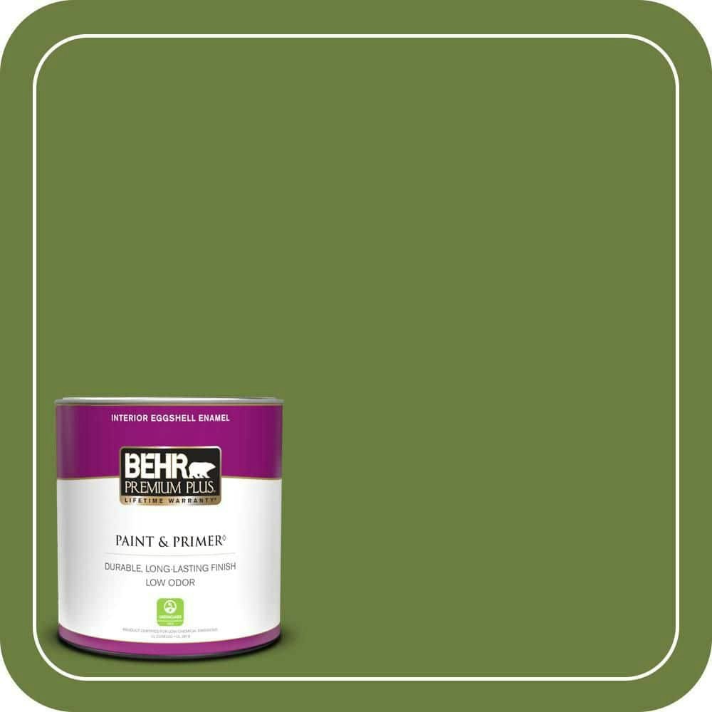 Rockwall Vine Eggshell Interior Paint and Primer 1-Quart: $18.48 Rockwall Vine Eggshell Interior Paint and Primer 1-Quart: $18.48