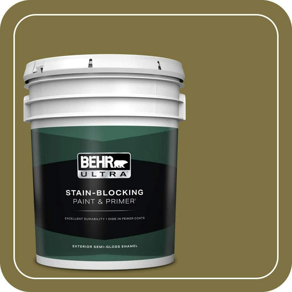 Behr 5-Gallon Italian Olive Semi-Gloss Exterior Paint and Primer: $293 Behr 5-Gallon Italian Olive Semi-Gloss Exterior Paint and Primer: $293