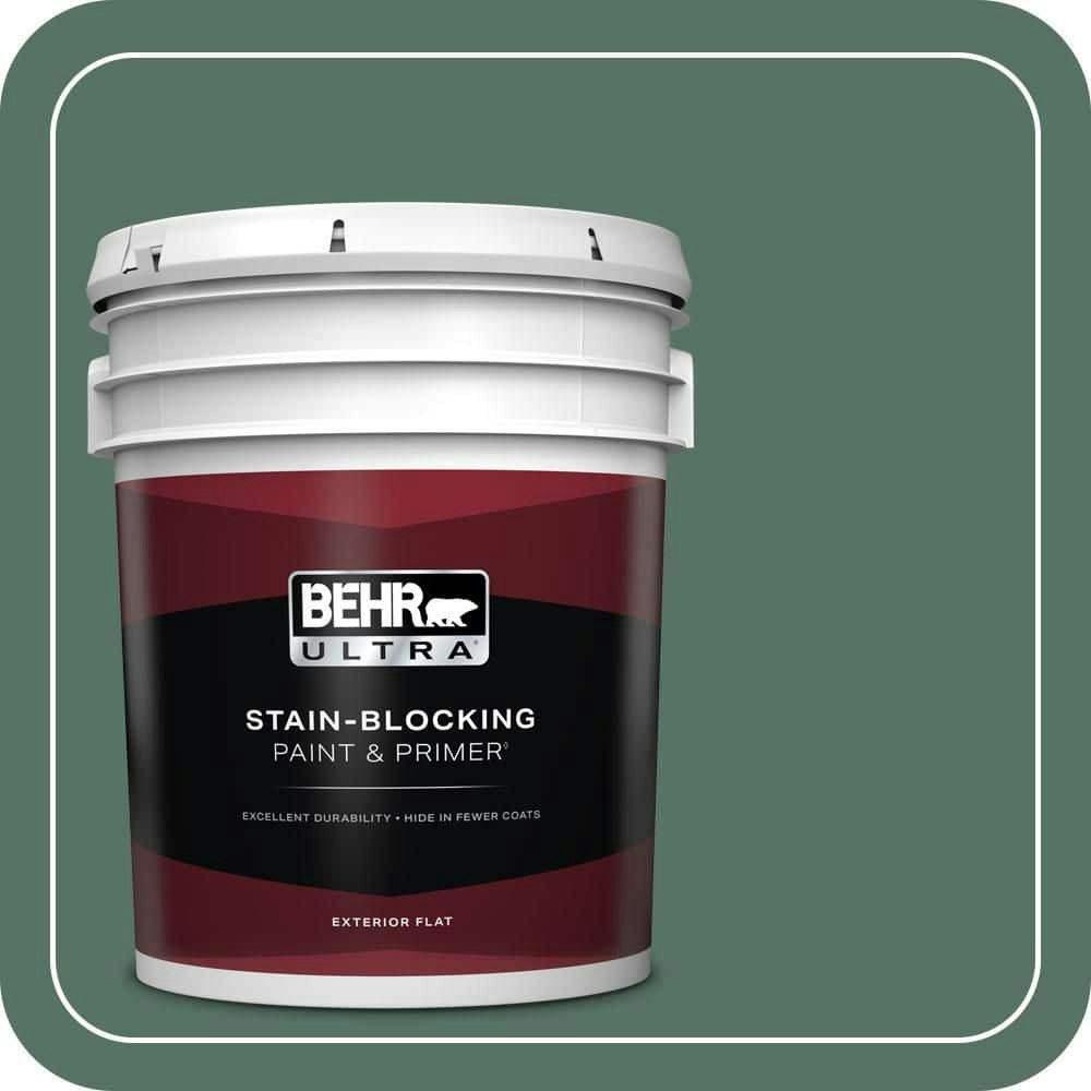 Behr 5-Gallon Hilltop Flat Exterior Paint and Primer: $273 Behr 5-Gallon Hilltop Flat Exterior Paint and Primer: $273