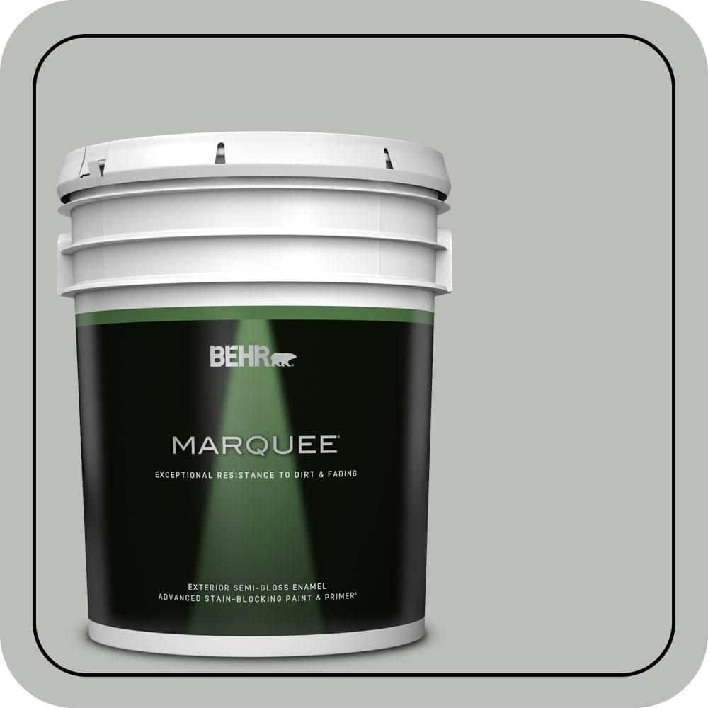 Home Decorators Collection 5-Gallon Alaskan Gray Semi-Gloss Exterior Paint and Primer: $335 Home Decorators Collection 5-Gallon Alaskan Gray Semi-Gloss Exterior Paint and Primer: $335