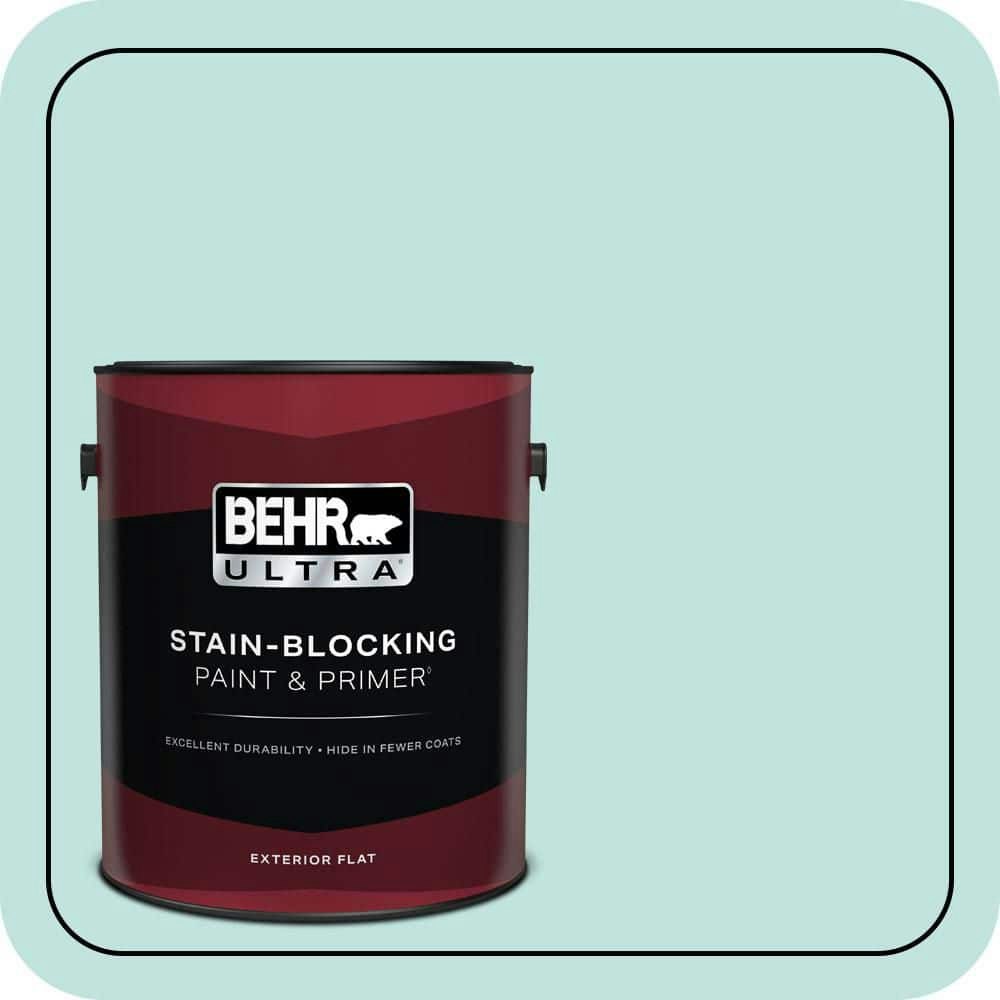 Behr Tidewater Flat Exterior Paint and Primer 1-Gallon: $57.98 Behr Tidewater Flat Exterior Paint and Primer 1-Gallon: $57.98