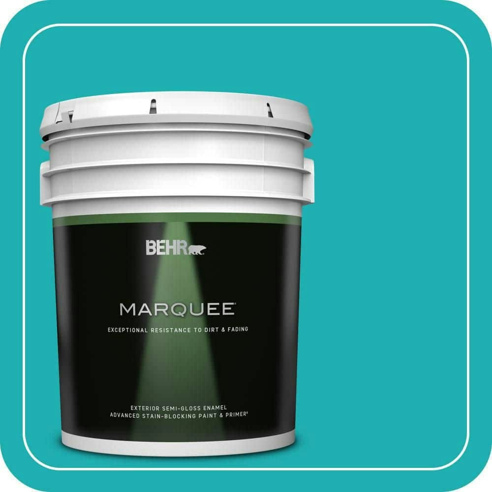 Home Decorators Collection 5-Gallon Larkspur Blue Semi-Gloss Exterior Paint and Primer: $335 Home Decorators Collection 5-Gallon Larkspur Blue Semi-Gloss Exterior Paint and Primer: $335