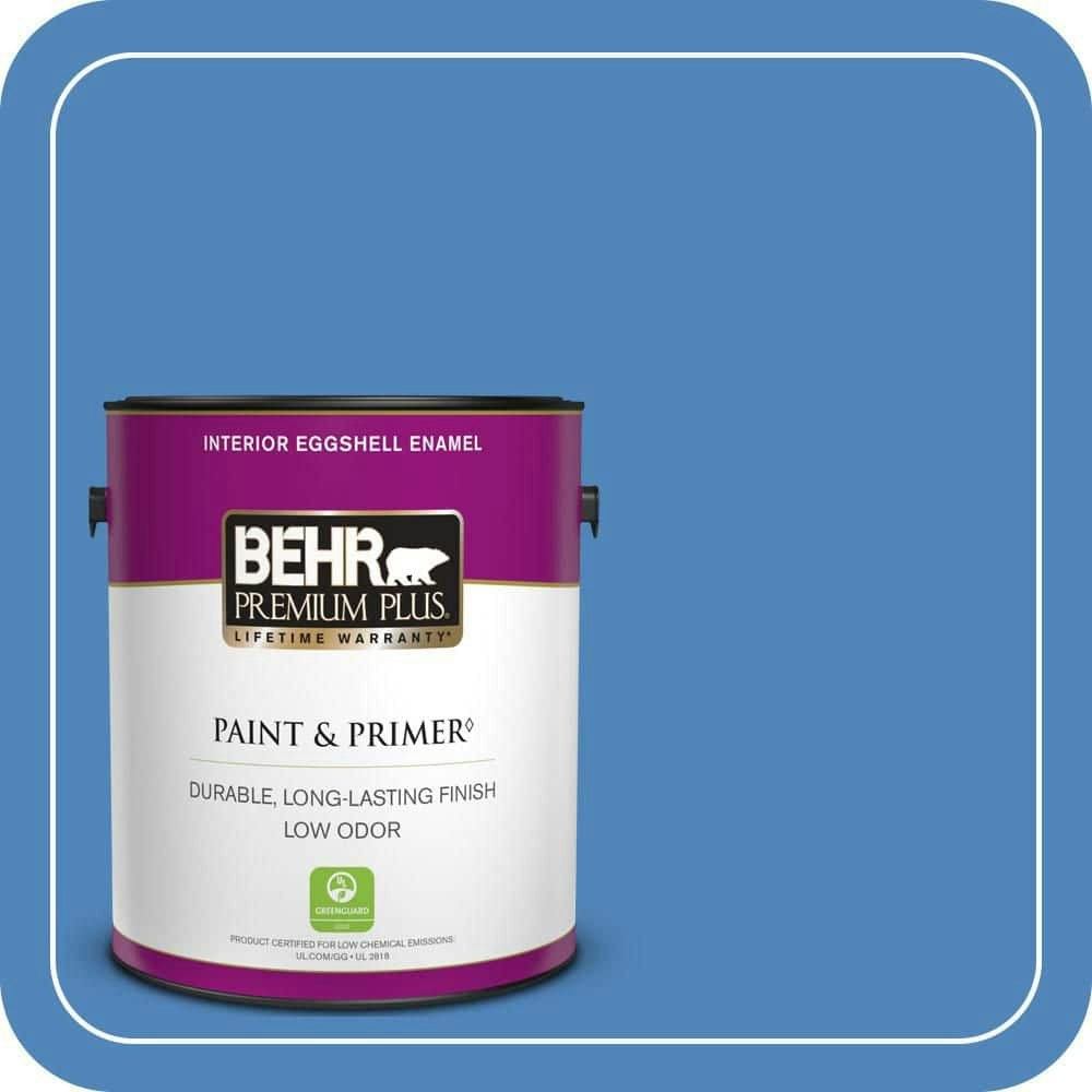 Handsome Hue Eggshell Enamel Interior Paint and Primer 1-Gallon: $37.98 Handsome Hue Eggshell Enamel Interior Paint and Primer 1-Gallon: $37.98
