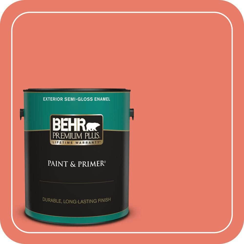 Behr Cool Lava Semi-Gloss Exterior Paint & Primer 1-Gallon: $51.98 Behr Cool Lava Semi-Gloss Exterior Paint & Primer 1-Gallon: $51.98