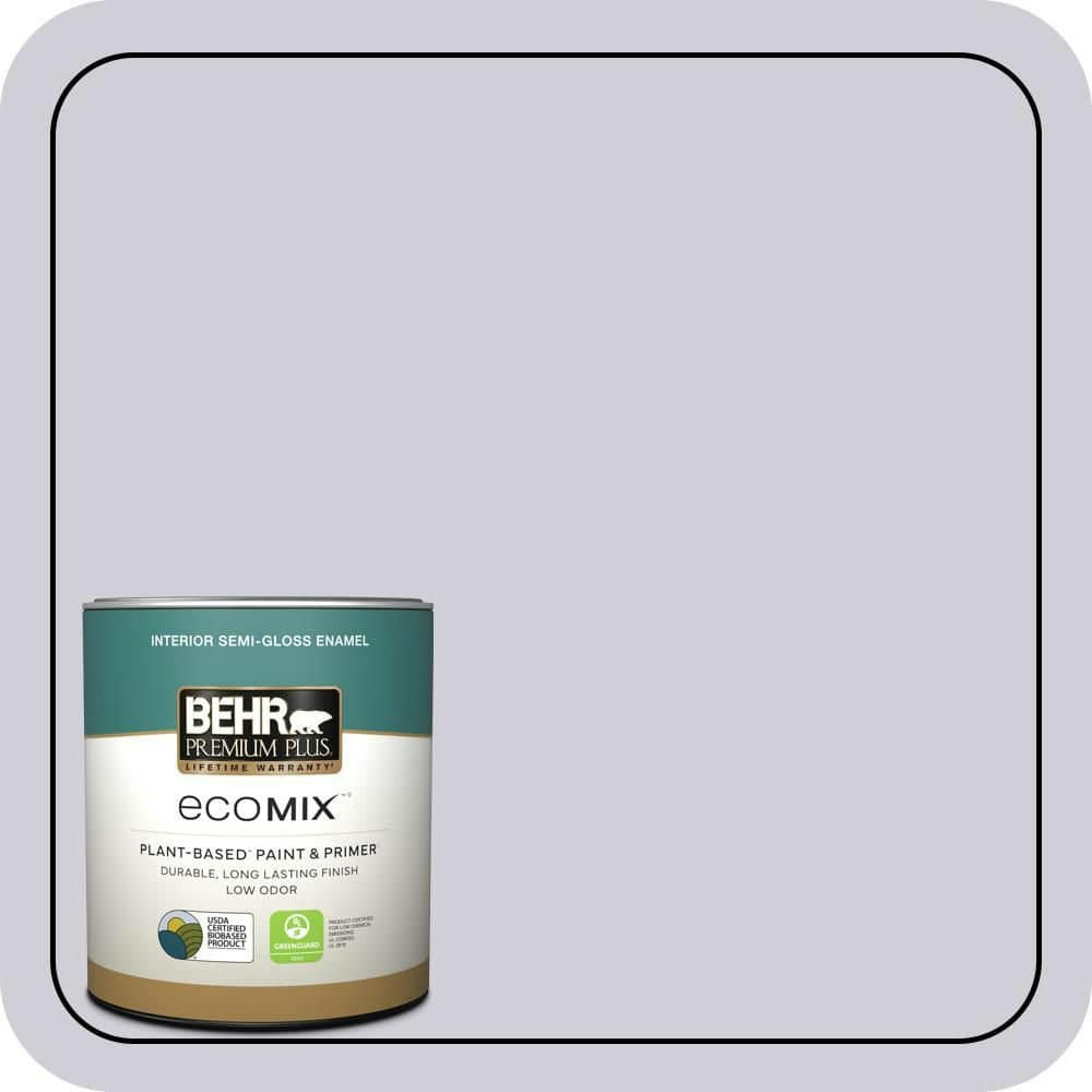Purple Essence Semi-Gloss Plant-Based Interior Paint & Primer 1-Quart: $22.48