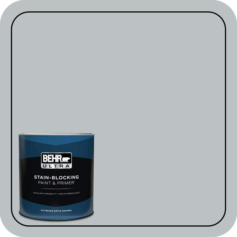 Polished Rock Satin Enamel Exterior Paint & Primer 1-Quart Can: $29.98
