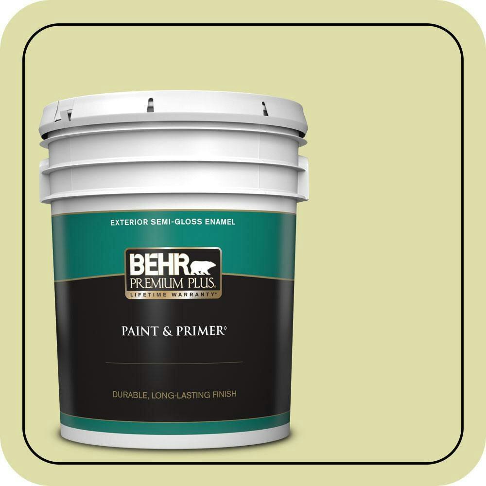 Behr Tonic Semi-Gloss Exterior Paint and Primer 5-Gallon: $235