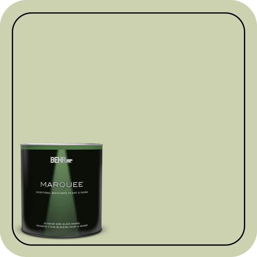 Meadow Glen Semi-Gloss Exterior Paint and Primer 1-Quart Can: $35.98