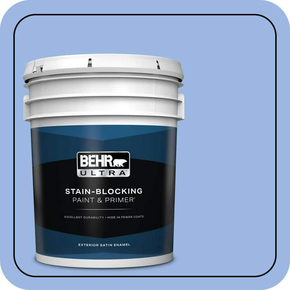 Behr Honest Satin Enamel Exterior Paint and Primer 5-Gallon: $283 Behr Honest Satin Enamel Exterior Paint and Primer 5-Gallon: $283