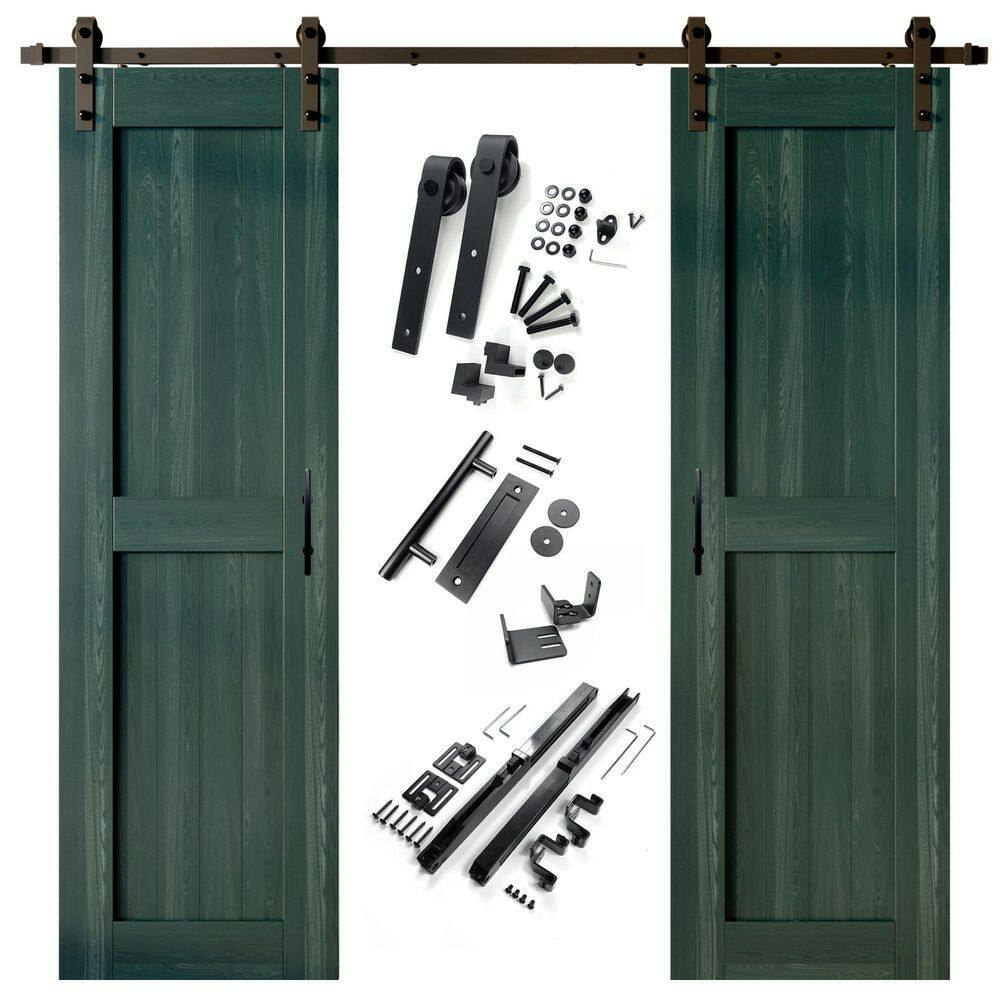 24-Inch x 84-Inch H-Frame Royal Pine Sliding Barn Door Kit: $799 24-Inch x 84-Inch H-Frame Royal Pine Sliding Barn Door Kit: $799