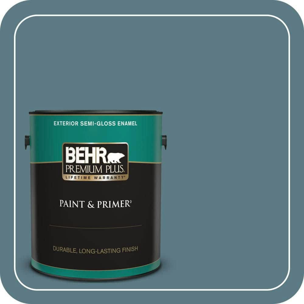 Country Lake 1-Gallon Semi-Gloss Exterior Paint and Primer: $51.98 Country Lake 1-Gallon Semi-Gloss Exterior Paint and Primer: $51.98