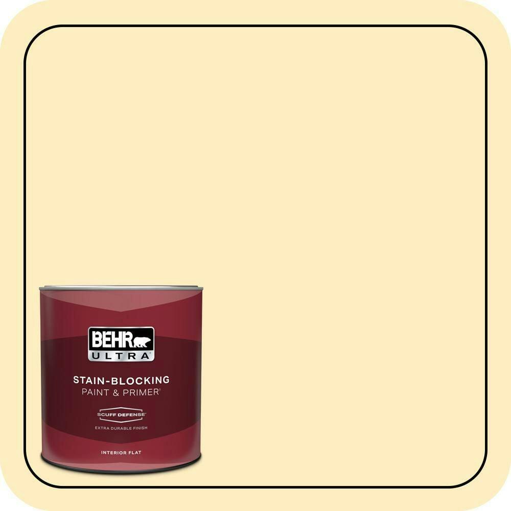Pale Sunshine Extra Durable Flat Interior Paint & Primer 1-Quart: $21.98 Pale Sunshine Extra Durable Flat Interior Paint & Primer 1-Quart: $21.98